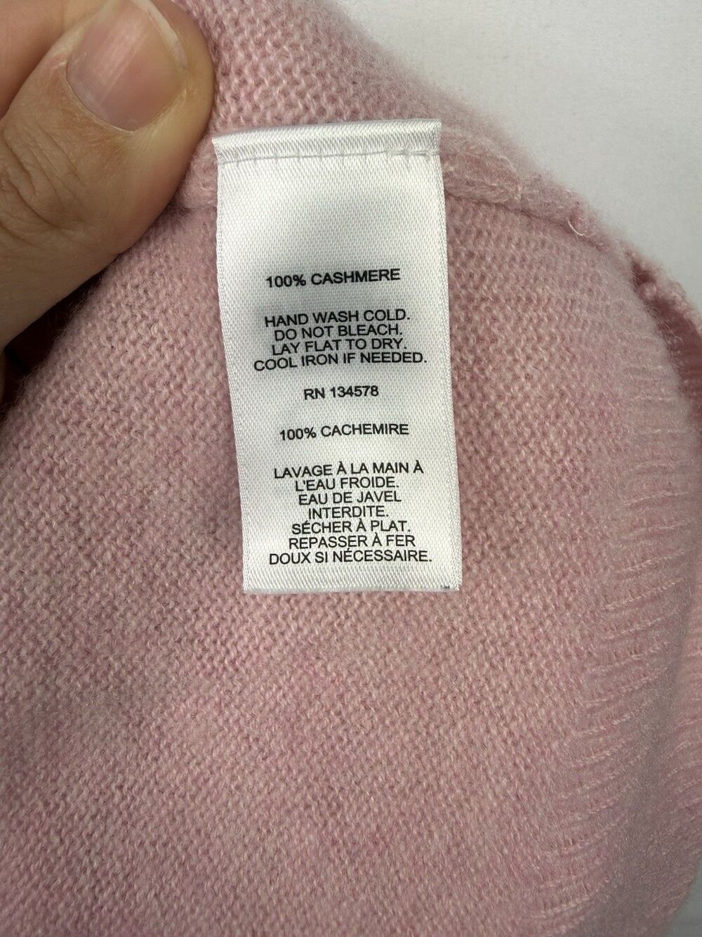 Vineyard Vines Cashmere Tennis Sweater Womens Large Embroidered Lightweight - Picture 10 of 12